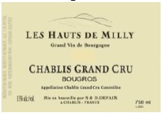 Les hauts discount de milly chablis